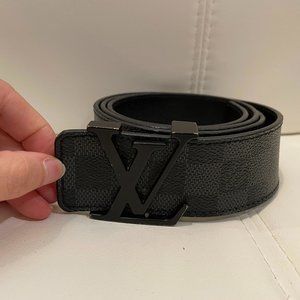 Louis Vuitton Black Belt